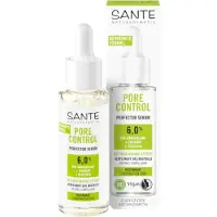 Sante Naturkosmetik Pore control Perfector Serum med ekologisk tusensköna, Evermat och Glycerin Serum 30 ml