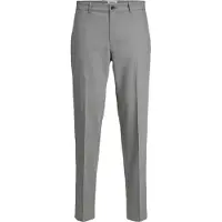 Jack & Jones Pressveckad byxa 'Jstace Leo' gråmelerad
