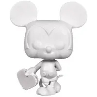 Funko POP! Disney Musse Pigg Alla hjärtans dag (Diy) Exklusiv pop i USA! Vinyl