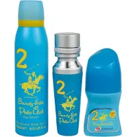 Beverly Hills Polo Club Uppsättning :n. 2 Eau de Parfum för kvinnor 50 ml + n. 2 roll-on antiperspirant deodorant för kvinnor 50 ml + 1982 - Sport 2 up