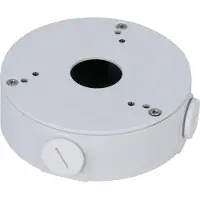 Dahua Camera Mount Series DH-PFA13G - Kamerakopplingsdosa - vit - för Lite Series DH-IPC-HFW2220R-VFS, DH-IPC-HFW2320R-VFS, DH-IPC-HFW2320R-ZS