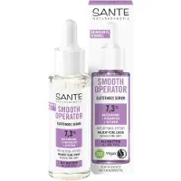 Sante Naturkosmetik Smooth operator Utjämnande ansiktsserum med mungböna, parakrasse och glycerin Serum 30 ml