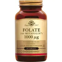 Solgar Folate 1000mcg Tabletter 60 Enheter