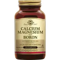 Solgar , Kalcium Magnesium Plus Boron, 250 Tabletter