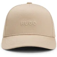 HUGO Kids' logo cap in cotton-blend twill