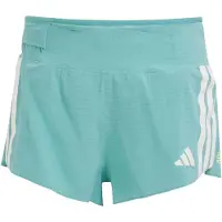 Adidas Sportbyxa 'Adizero ' aqua / ljusgrön / vit