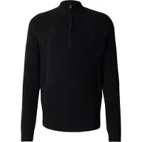 G-Star Structure Half Zip Knit - Black - Men