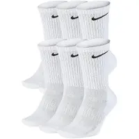 Nike 6-Pack Strumpor, vit