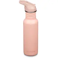 Klean Kanteen Classic Narrow 532 ml (W/ Flip Seal Sport Cap and Straw) Peach Parfait