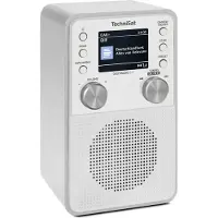 Technisat Bordsradio DIGITRADIO 317 DAB+, FM Väckningsfunktion Vit