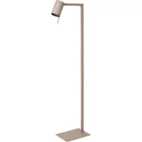 Lucide Golvlampa Lesley, Creme / bärnsten, Vardagsrum / matsal, Metall, Modern, Golvlampa