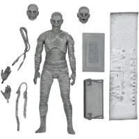 NECA Universal Monsters 7-tums Actionfigur: Mumien (Svart & Vit)