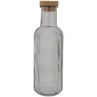 Cosy & Trendy Karaff Med Propp Grått Glas 1l
