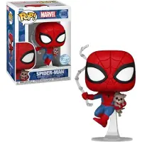 Funko POP! Spider-man &buddy! Movies Vinylfigurer Spidey Med Sandwichdog-figur 9 Cm