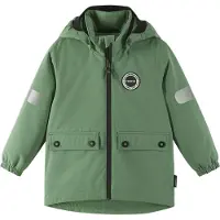 Reima - Varumärken - Symppis Reimatec Jacket Green Clay för Unisex - Barnstorlek 92 cm - Grön