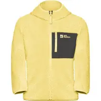 Jack Wolfskin Kids' Ice Curl Hood Jacket Lemon Ice