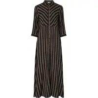 Y.A.S Savanna Long Shirt Långklänning Med 3/4 ärm