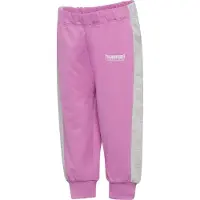 Hummel Byxor - hmlMini Loose Justerbar midja - Violet - - 4 år (104) - Byxor - Bomull