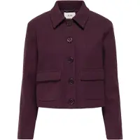 JDY Övergångsjacka 'JDYCallie' aubergine