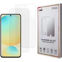 Saii Samsung Galaxy S25 FE 3D Premium Härdat Glas Skärmskydd - 9H - 2 St.