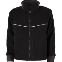 Lindberg Kids' Stormy Jacket Windfleece Black