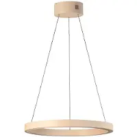 FISCHER&HONSEL GMBH Pendellampa Silvio, dimbar, Creme / bärnsten, Vardagsrum / matsal, Metall, Modern