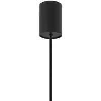 Euluna Hänglampa ZENITH Nowodvorski Lighting, dimbar, Svart, Vardagsrum / matsal, Metall, Modern, Pendellampa