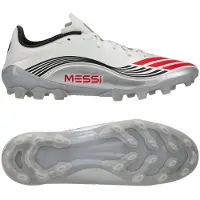 Adidas F50 Messi League 2g/3g Ag Prestig10 - Vit/lucid Red/silver - Konstgräs (Ag), storlek 42⅔