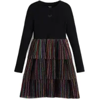 Desigual Klänning blandade färger / svart