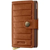 Secrid Miniwallet Emboss Lines Läderplånbok