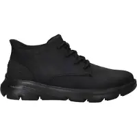 SKECHERS Arch Fit Garza Ridley Läder Herr Svarta Stövlar