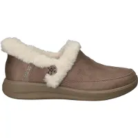 SKECHERS Cozy Escape Textil Damtofflor Taupe