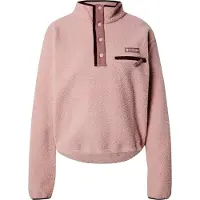 Columbia Helvetia II Cropped Half Snap Fleece Half-Zip Fleecetröja eraser pink/fig/rich w, L