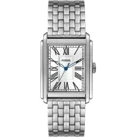 Fossil Analog klocka 'Carraway' blå / svart / silver / vit