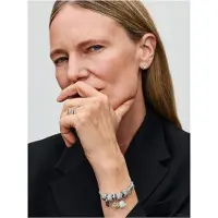 Pandora Moments roseguldpläterat armband med hjärtlås 583050C00-18