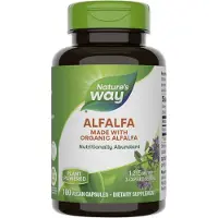 Nature'S Way , Alfalfa, 100 veganska kapslar (405 mg per Kapsel)