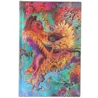 Humming Dragon (Android Jones Collection) Maxi Dot-Grid Softcover Flexi Journal (Elastic Band Closure)