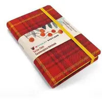 Waverley S.T. (M): Rowanberry Pocket Genuine Tartan Cloth Commonplace Notebook