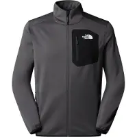 The North Face - Fleece - M Crest Full Zip Jacket Anthracite Grey TNF Black för UnisexUll - Storlek S - Grå