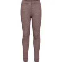 Hummel Leggings - HmlJr - Ull - Twilight Mauve - - 11 år (146) - Leggings - Ull