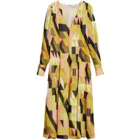 Desigual Klänning oliv / blandade färger