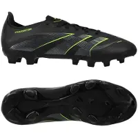 Adidas Predator League MG Electric Stealth - Svart/Grå/Lucid Lemon - Multi Ground (MG), storlek 46