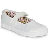 Pablosky Ballerinor BASIC CANVAS flickor - Vit - 31