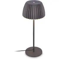 Briloner LED bordslampa Loca, dimbar, Svart, Vardagsrum / matsal, Metall, Modern, LED-bordslampa