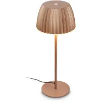 Briloner LED bordslampa Loca, dimbar, Brun / rost, Vardagsrum / matsal, Metall, Modern, LED-bordslampa