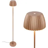 Briloner LED golvlampa Loca, dimbar, Brun / rost, Vardagsrum / matsal, Metall, Modern, LED-golvlampa