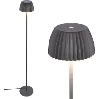 Briloner LED golvlampa Loca, dimbar, Svart, Vardagsrum / matsal, Metall, Modern, LED-golvlampa