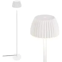 Briloner LED golvlampa Loca, dimbar, Vitt / opal, Vardagsrum / matsal, Metall, Modern, LED-golvlampa