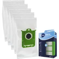 Premium Paket 5 st dammsugarpåsar, HEPA-filter och motorfilter