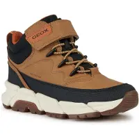 Geox Stövel 'Flexyper Plus' umbra / svart